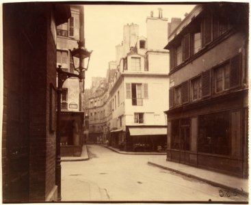 Eugène Atget, Rue Cardinale - Getty Museum photo