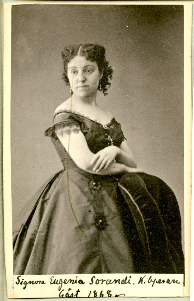 Eugénia Sorandi, porträtt - SMV - H7 191