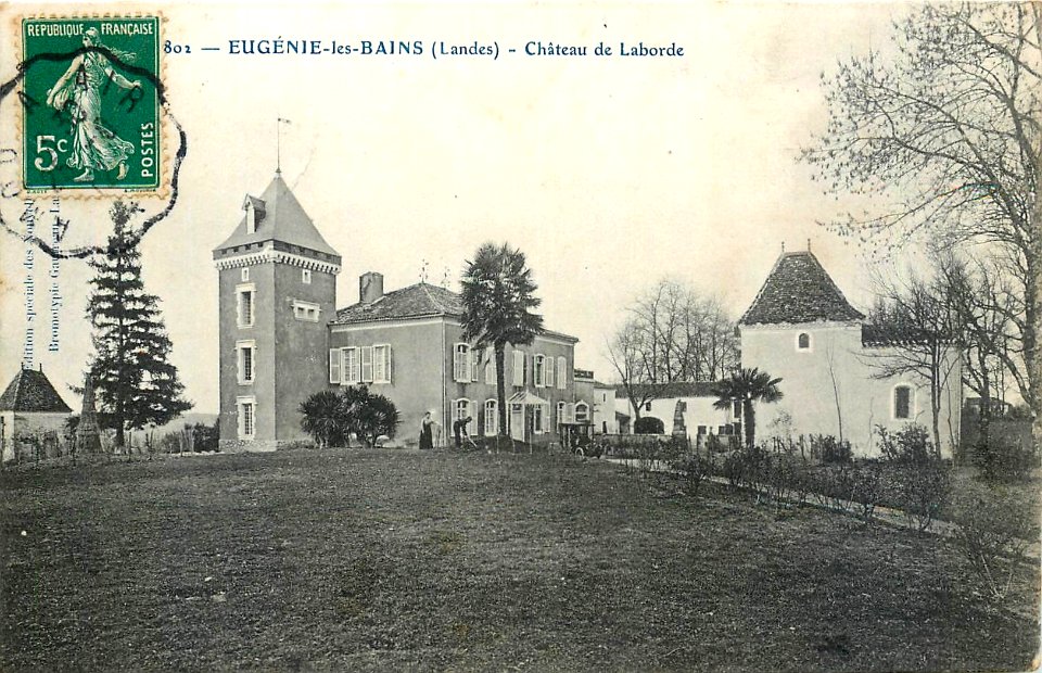 Eugénie-les-bains (Landes) - château de Laborde