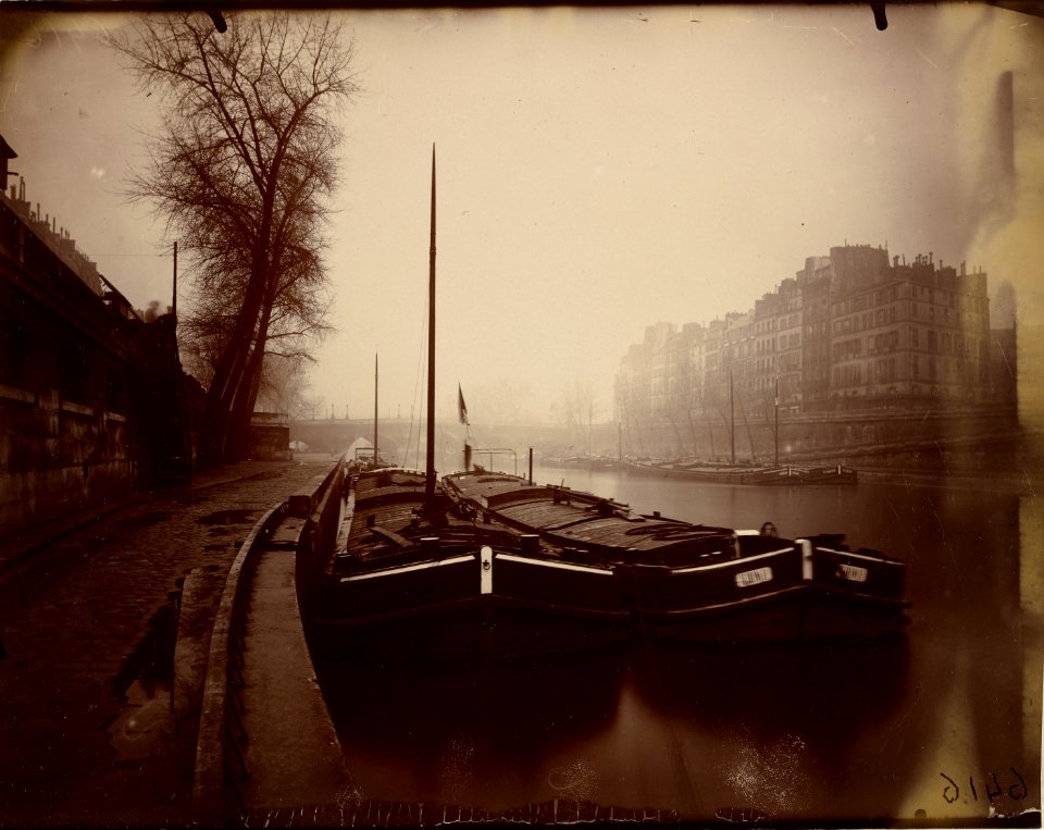 Eugène Atget, The Pont Neuf - Getty Museum