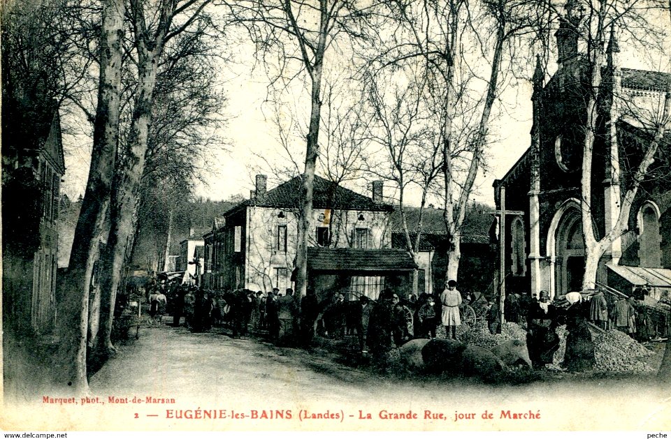 Eugénie-les-bains (Landes) - Grande rue 8