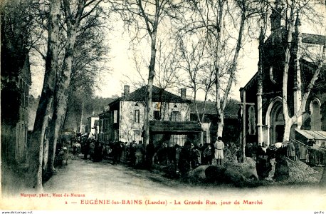 Eugénie-les-bains (Landes) - Grande rue 8