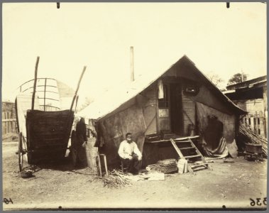 Eugène Atget, Porte d'Ivry, Zoniers - Getty Museum