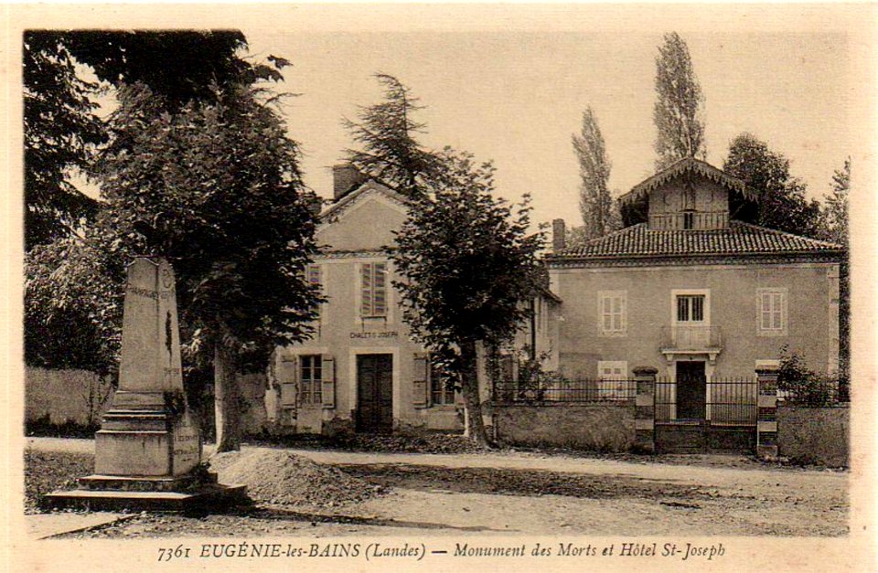 Eugénie-les-bains (Landes) - Monument aux morts 1