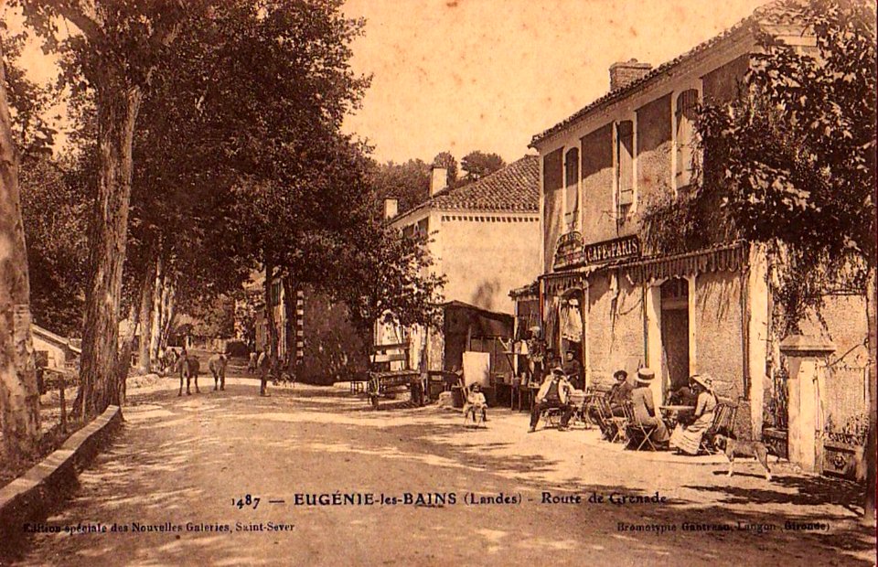 Eugénie-les-bains (Landes) - route de Grenade 4