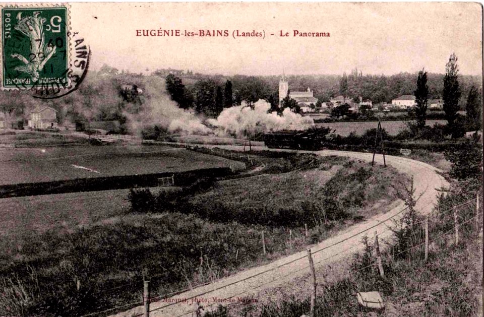 Eugénie-les-bains (Landes) - vue générale 3