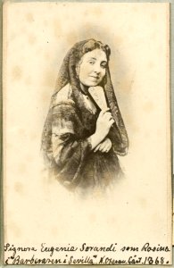 Eugénia Sorandi, rollporträtt - SMV - H7 192