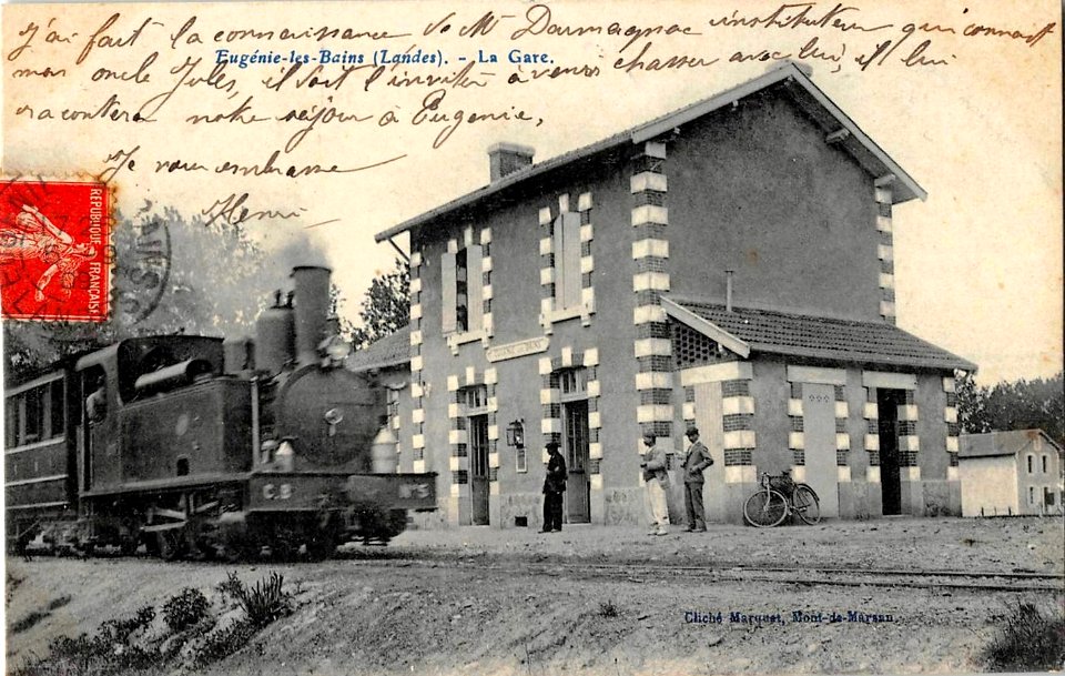 Eugénie-les-bains (Landes) - Gare 1