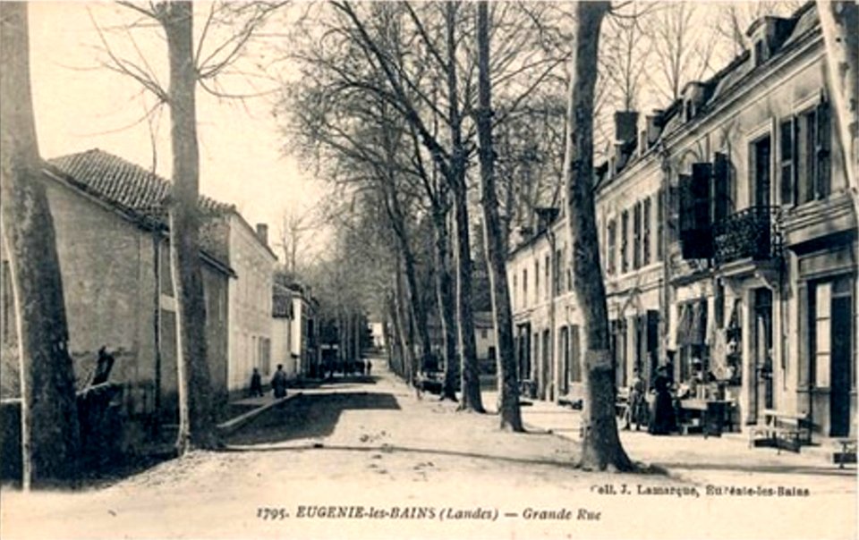 Eugénie-les-bains (Landes) - Grande rue 4