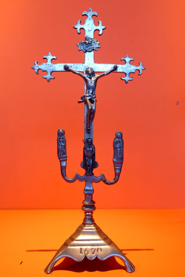 European altar crucifix 1670 private collection