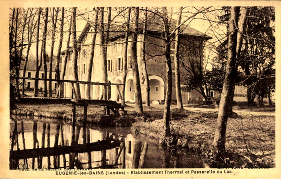 Eugénie-les-bains (Landes) - Hôtel des Thermes 9
