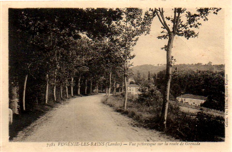 Eugénie-les-bains (Landes) - route de Grenade 5