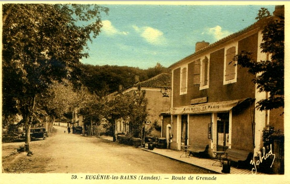 Eugénie-les-bains (Landes) - route de Grenade 3