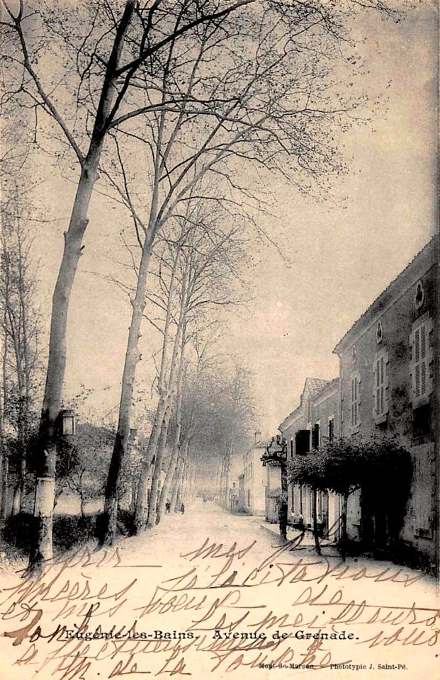 Eugénie-les-bains (Landes) - route de Grenade 2