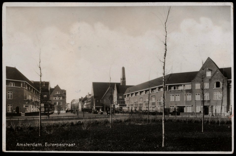 Euterpestraat (v.a.1945 Gerrit van der Veenstraat), Afb PRKBB00112000001
