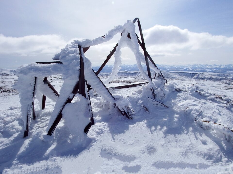 Snow nature landscape