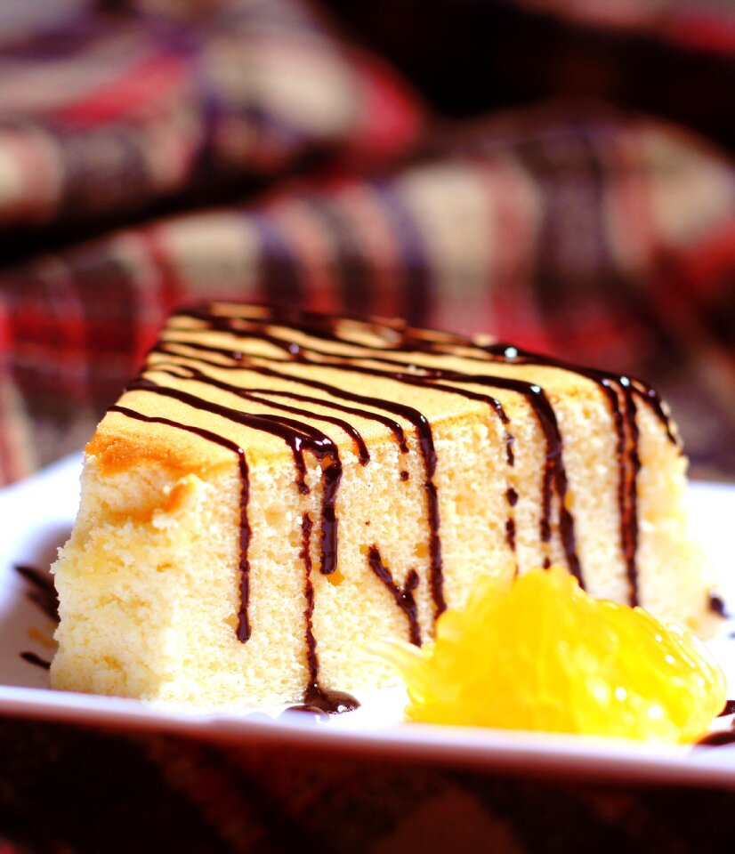 Homemade chiffon cake