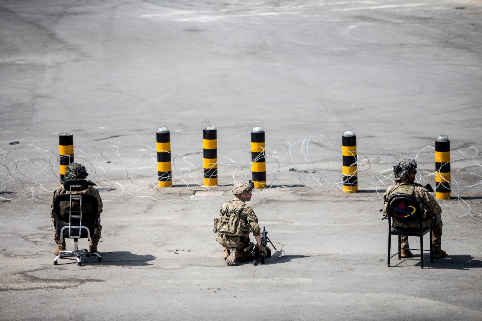Evacuation at Hamid Karzai International Airport 210822-M-GQ845-1002