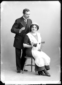 Eva, Oscarsteatern 1912. Rollporträtt - SMV - GG043