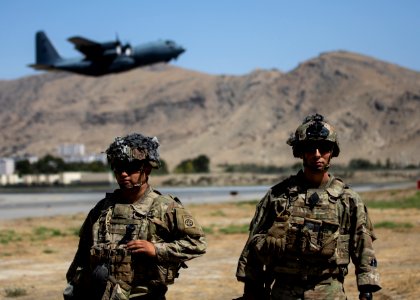 Evacuation at Hamid Karzai International Airport 210825-A-UV471-112 photo