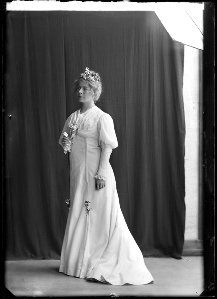 Eva Nilsson in Bröllopsnatten at Södra teatern 1905 - SMV - NN017