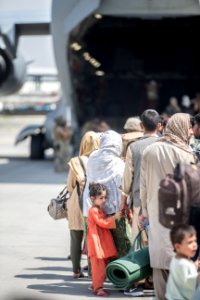 Evacuation at Hamid Karzai International Airport 210822-M-GQ845-1030