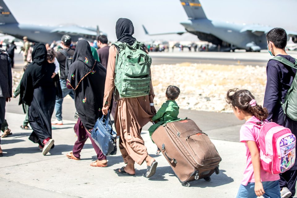 Evacuation at Hamid Karzai International Airport 210824-M-GQ845-1007