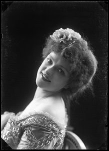 Evelyne Bergström in Florodora at Vasateatern 1903 - SMV - NB060