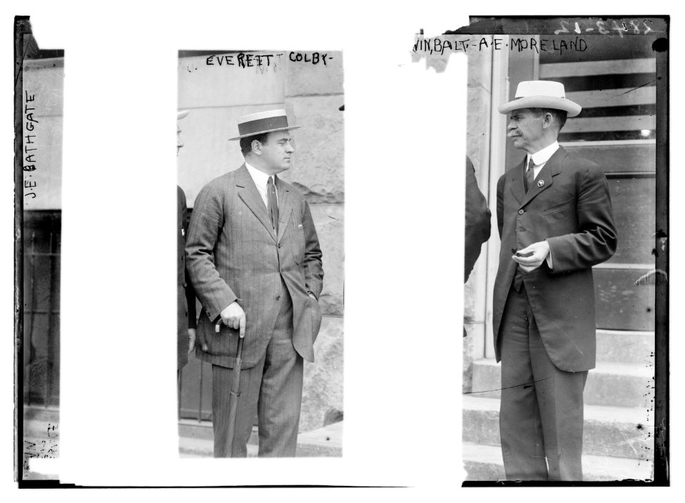 Everett Colby; Col. Baldwin, Balt.; A.E. Moreland; J.E. Bathgate LCCN2014694371