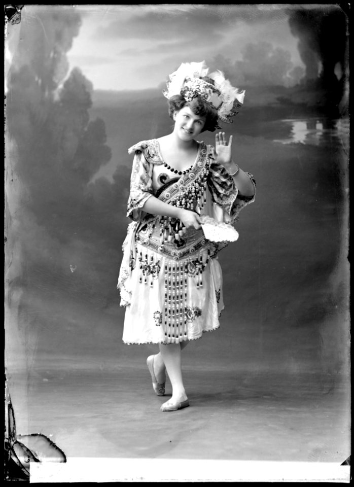 Evelyne Bergström, rollporträtt - SMV - GB079