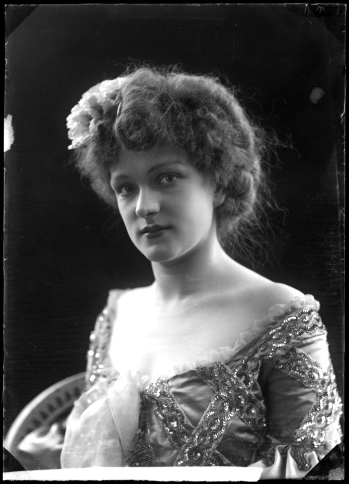 Evelyne Bergström, rollporträtt - SMV - GB078