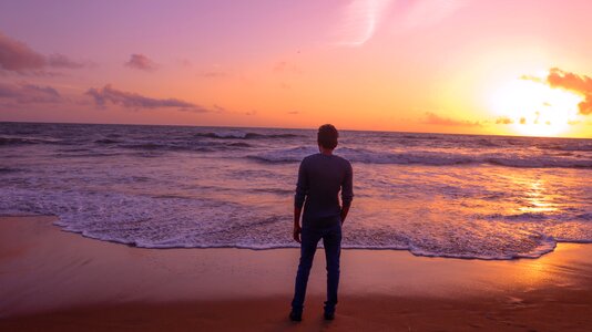 Young person travel