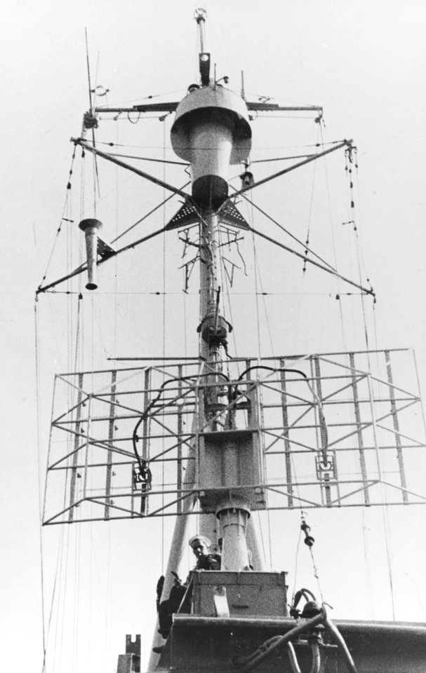 Ex T 35 DD 935-vorderer Mast
