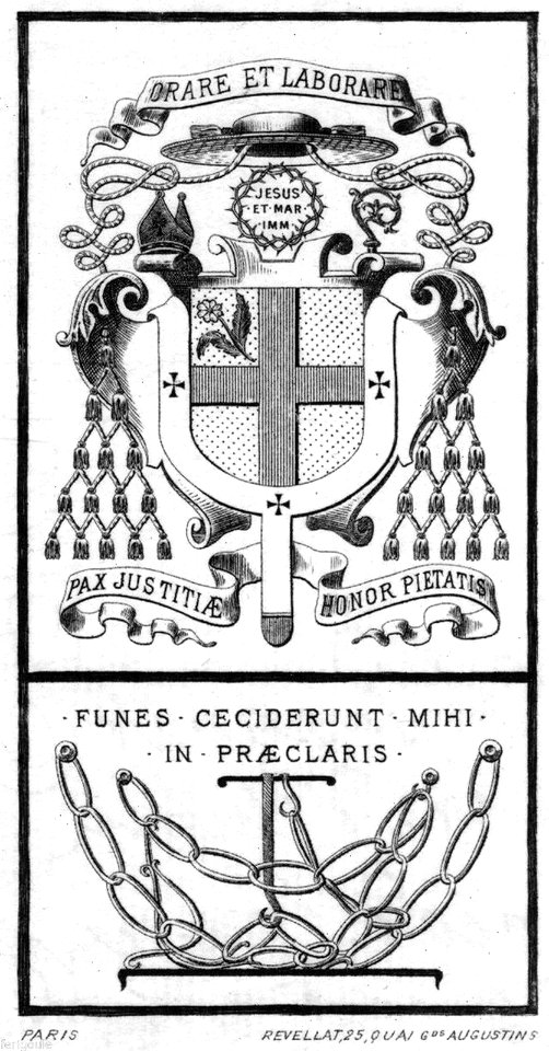 Ex libris Mgr Perraud