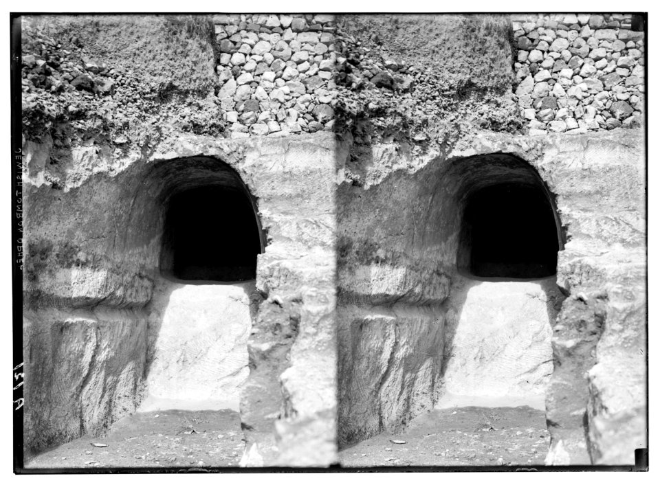 Excavations on Ophel. Rock-cut tomb LOC matpc.05085