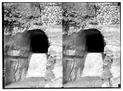 Excavations on Ophel. Rock-cut tomb LOC matpc.05085