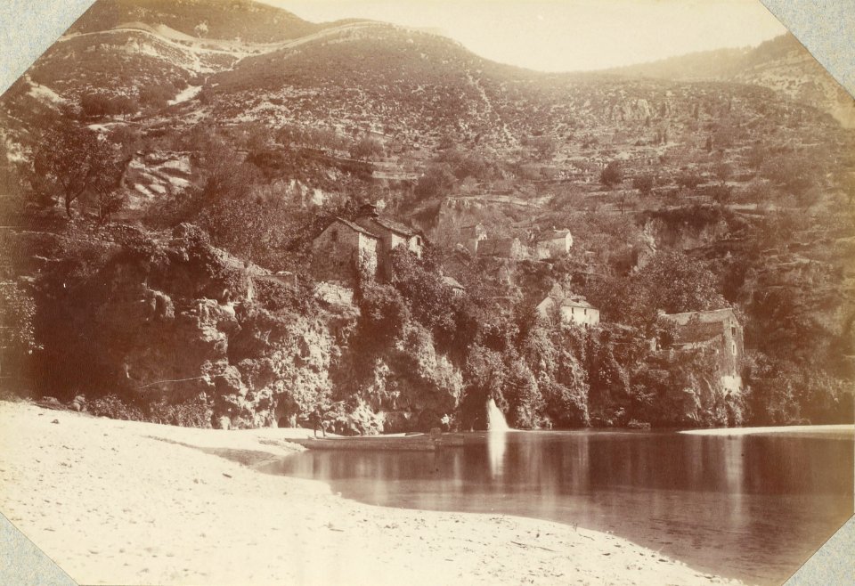 Excursion dans la région des Causses (1892).f09.Gorges du Tarn, Saint-Chély