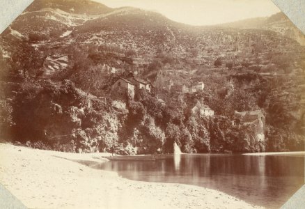Excursion dans la région des Causses (1892).f09.Gorges du Tarn, Saint-Chély
