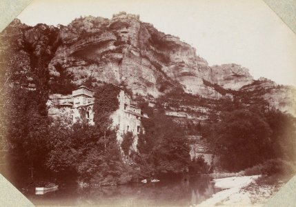 Excursion dans la région des Causses (1892).f11.Gorges du Tarn, la Caze