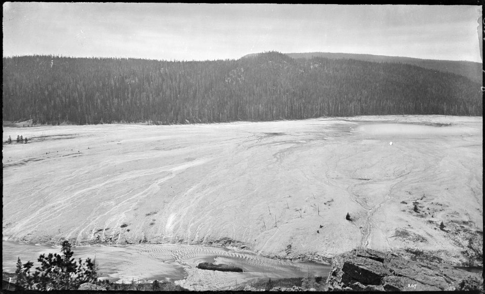 Excelsior or Midway Geyser basin. Yellowstone - NARA - 517147