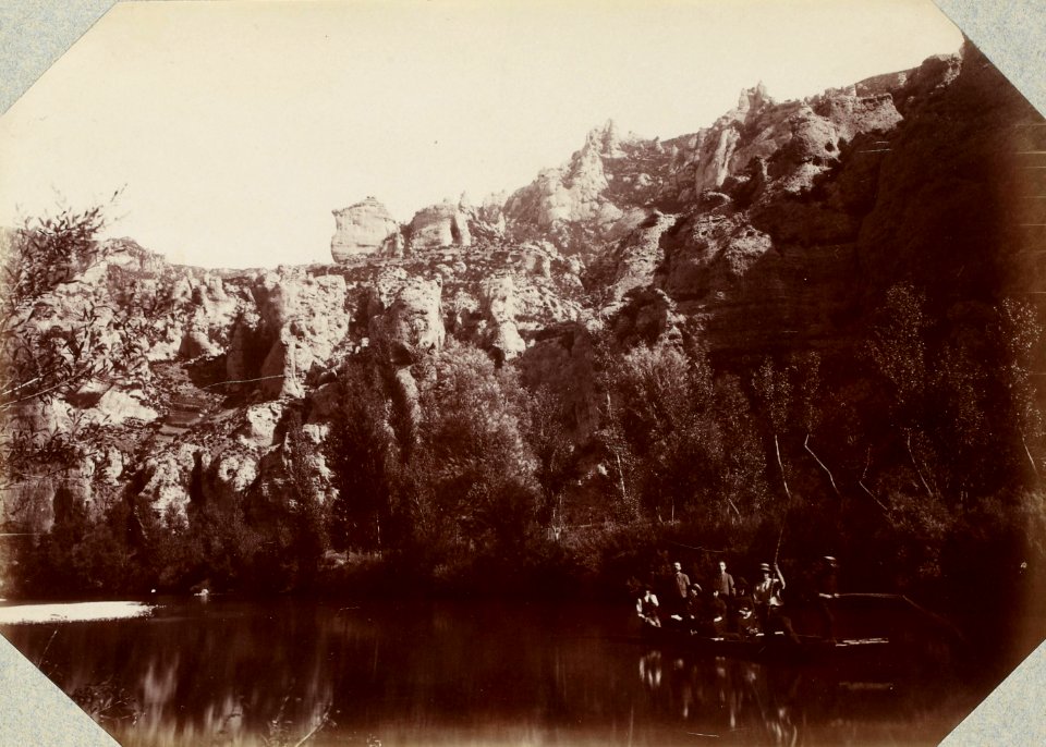 Excursion dans la région des Causses (1892).f27.Gorges du Tarn, la Cité Romaine
