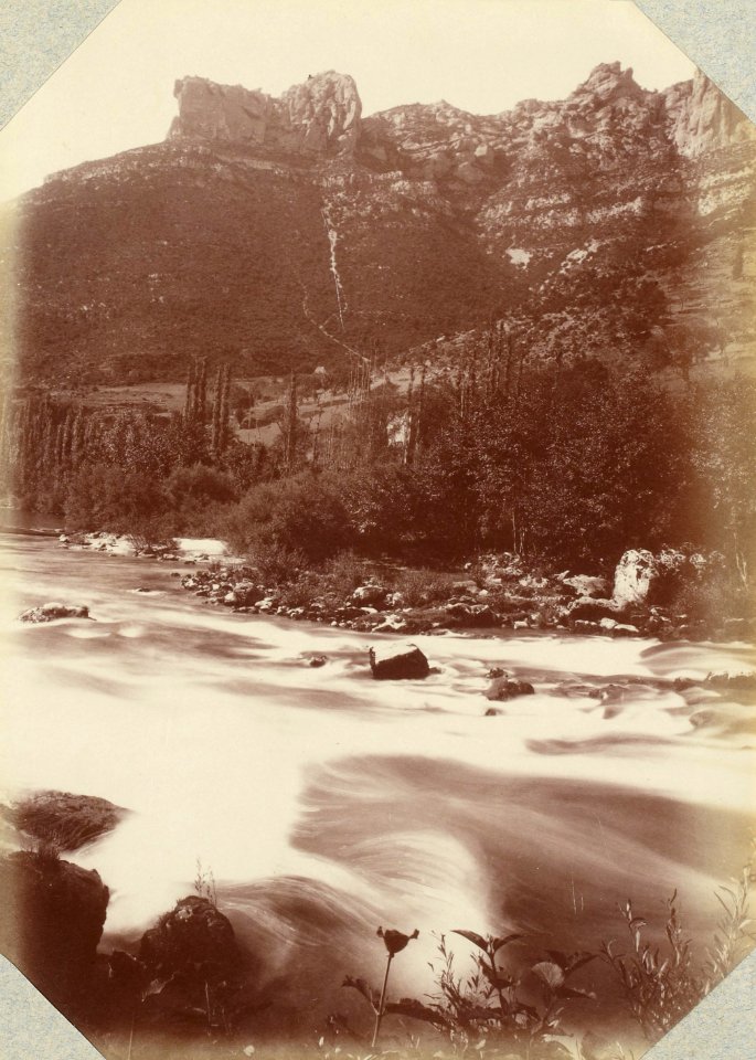 Excursion dans la région des Causses (1892).f39.Gorges du Tarn, le Rapide