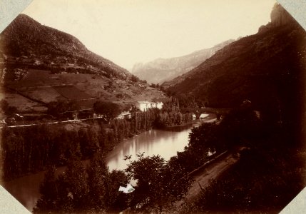 Excursion dans la région des Causses (1892).f43.Gorges du Tarn, la Muze
