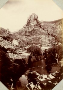 Excursion dans la région des Causses (1892).f51.Gorges de la Jonte, les Douze