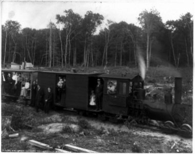 Excursion logging train, Harbor Springs, Michigan LCCN2002698343