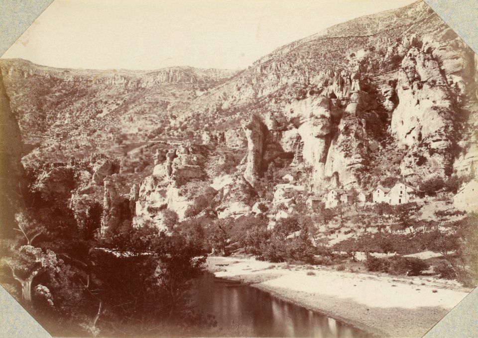 Excursion dans la région des Causses (1892).f10.Gorges du Tarn, Pougnadoires
