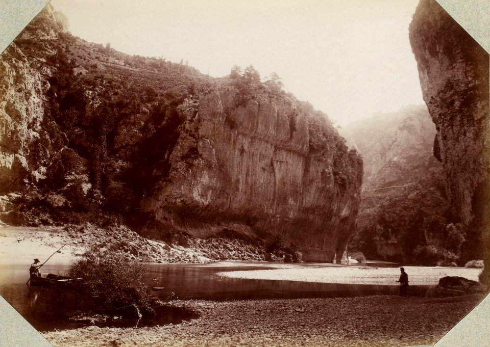 Excursion dans la région des Causses (1892).f16.Gorges du Tarn, Détroits