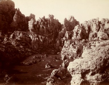 Excursion dans la région des Causses (1892).f67.cropped.Montpellier-le-Vieux, Cirque des Rouquettes