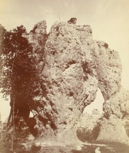 Excursion dans la région des Causses (1892).f75.cropped.Montpellier-le-Vieux, La Porte Double