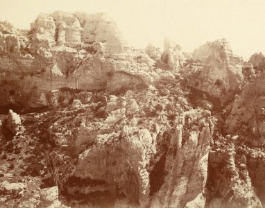 Excursion dans la région des Causses (1892).f72.cropped.Montpellier-le-Vieux, Le Vomitorium
